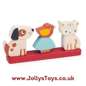 Wooden Pet Stacker